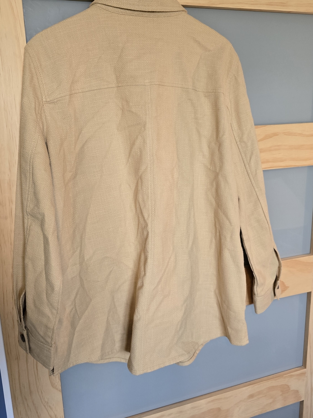 Talbots Women's Tan Button-Up Jacket - Picture 6 of 7